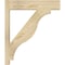 Ekena Millwork Funston Block Rough Sawn Outlooker, Douglas Fir, 6"W x 24"D x 28"H OUT06X24X28FST05RDF - alternate 3